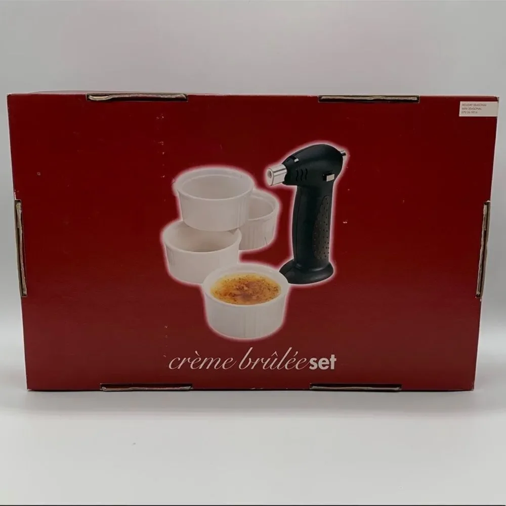 Crème Brûlée Remekin and Torch set NWT